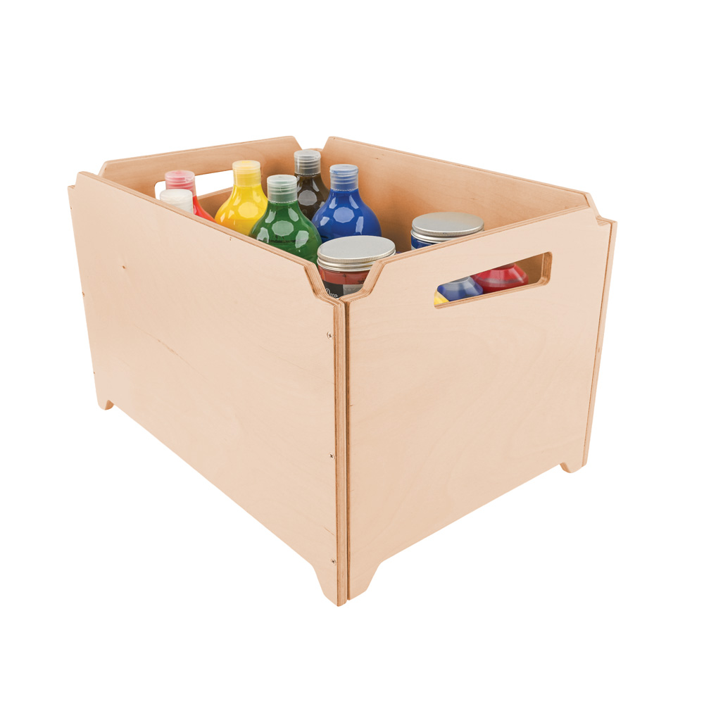 Echtholz - úložné boxy na hračky, výška 28 cm