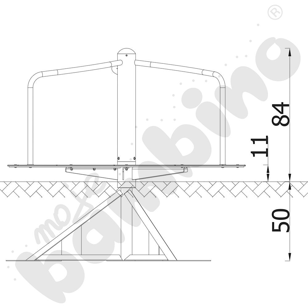 Karuzela tarczowa Roto śr. 150