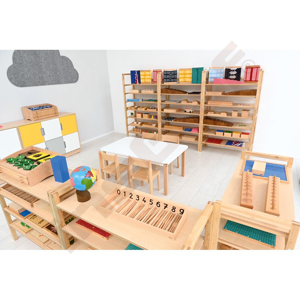 Regály Flexi na edukační pomůcky, výška 160 cm