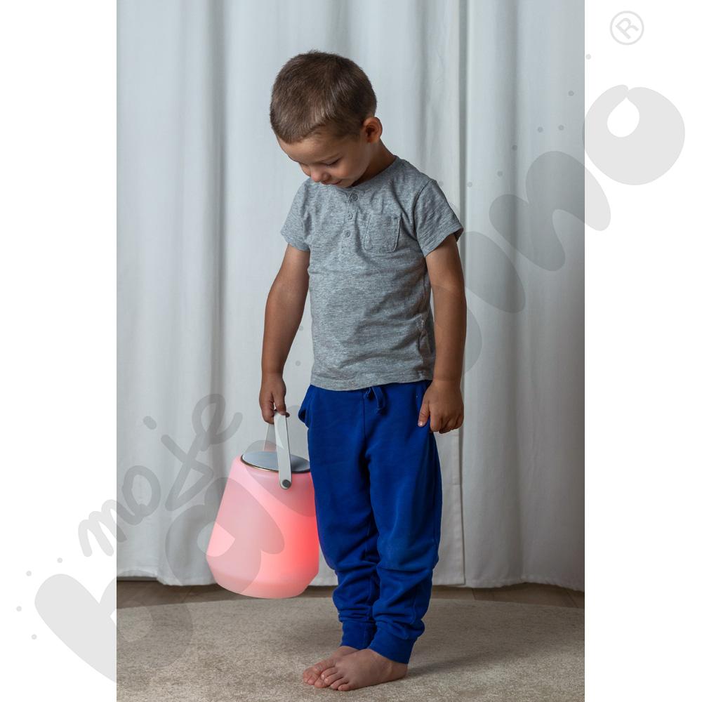 Lampa LED z głośnikiem przenośna 