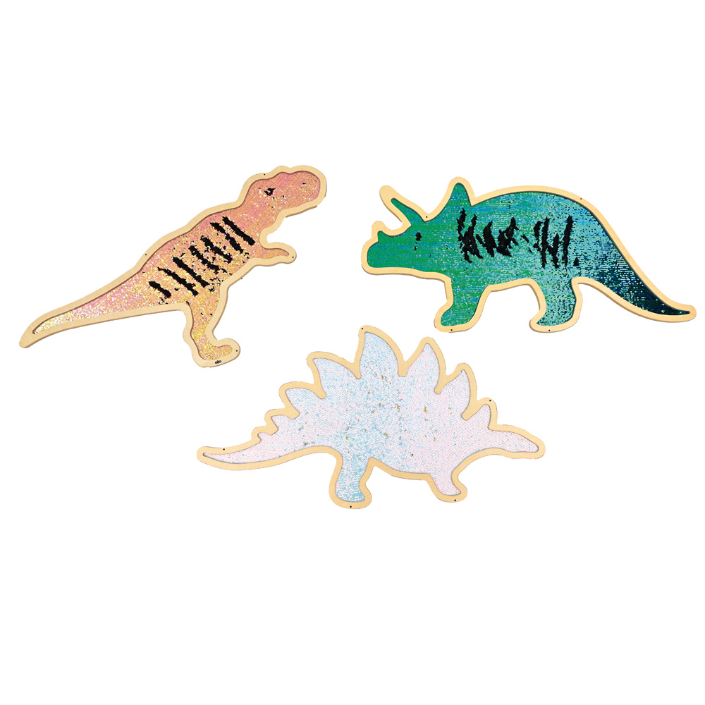 Flitrové dinosaury, 3 ks