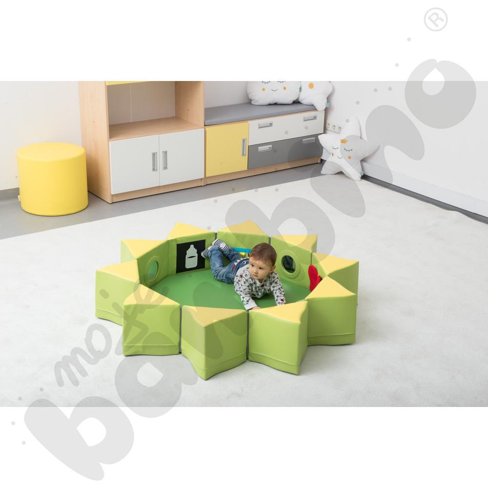 Piankowy kącik sensoryczny Słońce