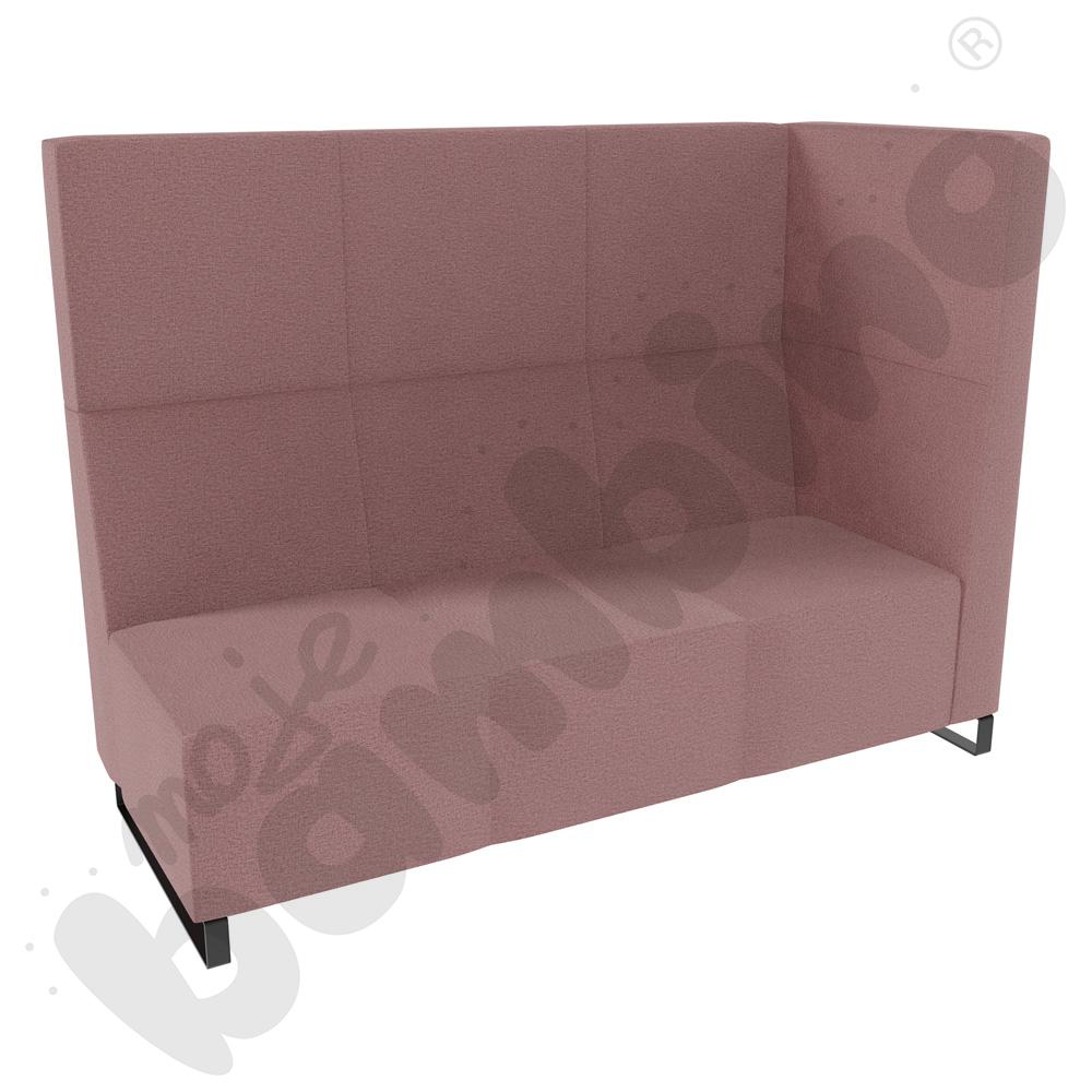 Sofa Universum 3-os. wys. 133 cm, bok średni prawy, tkanina KG19