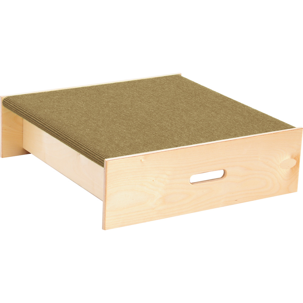 Štvorvocé pódium, výška 20 cm - bledohnedé