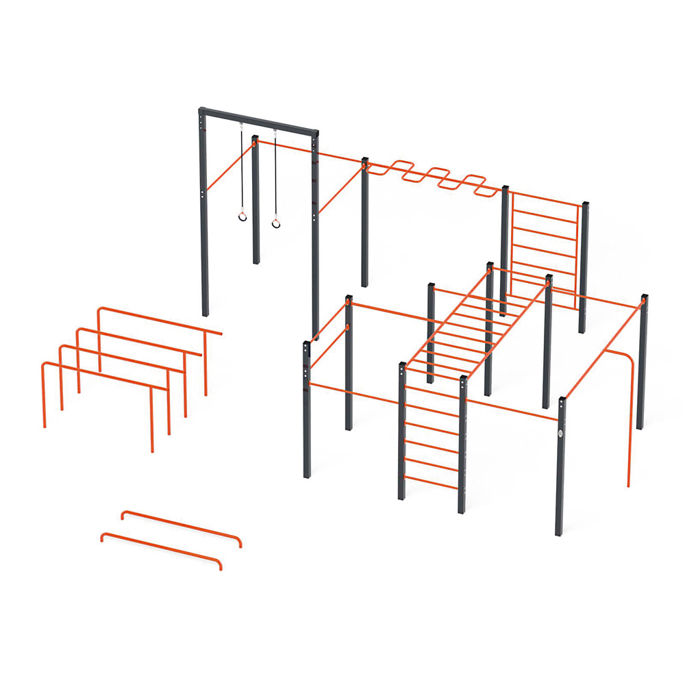 Street workout combo 3 Orange