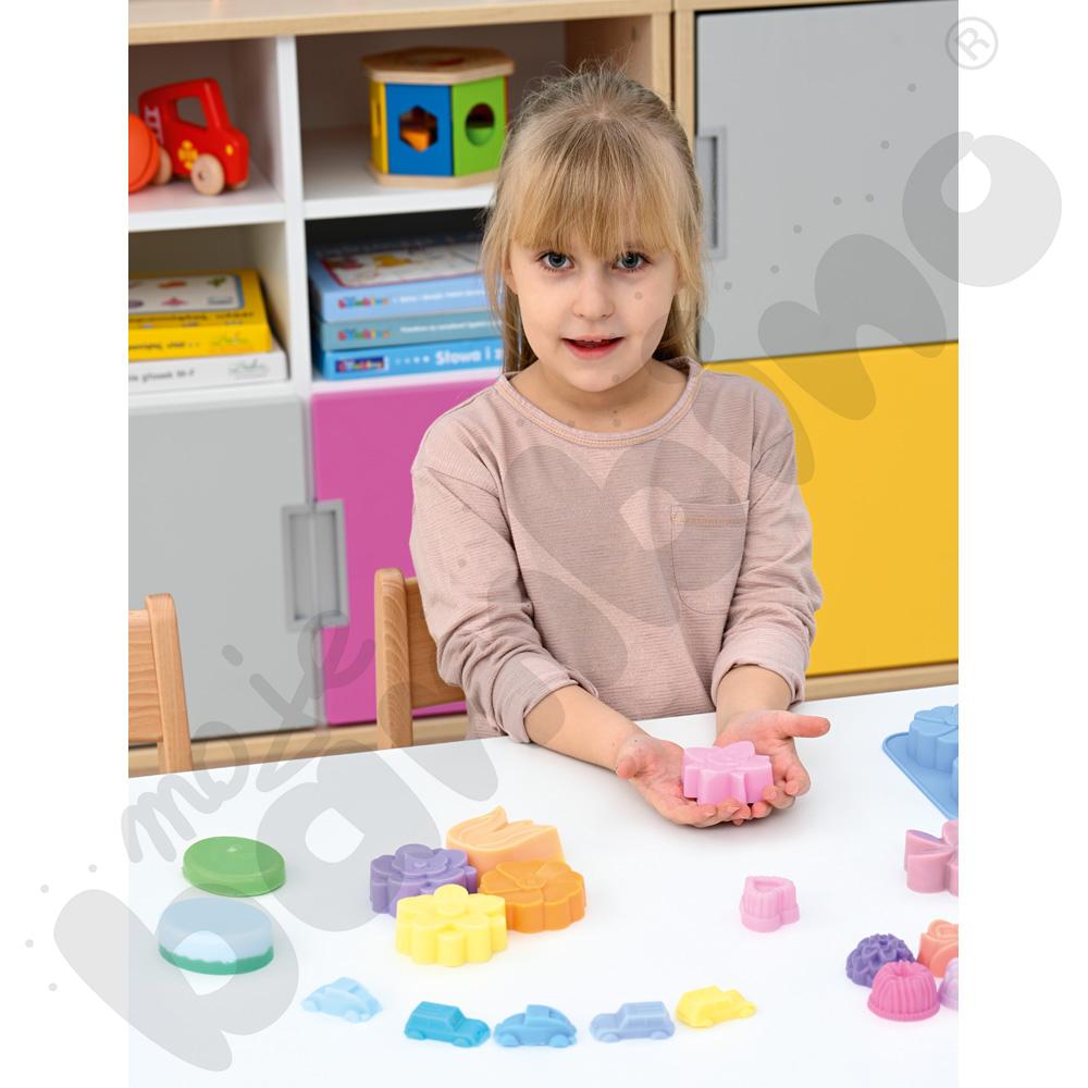 Forma silikonowa do mydła - kwiaty