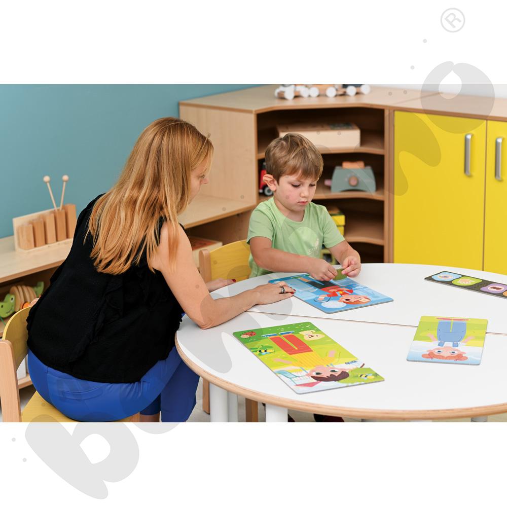 U doktora - układanka Montessori