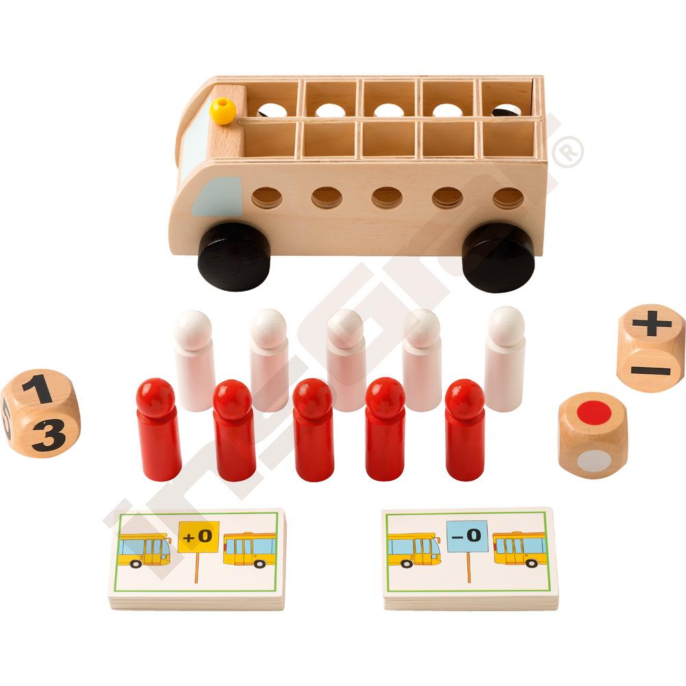 Číselná hra - Matematický autobus 