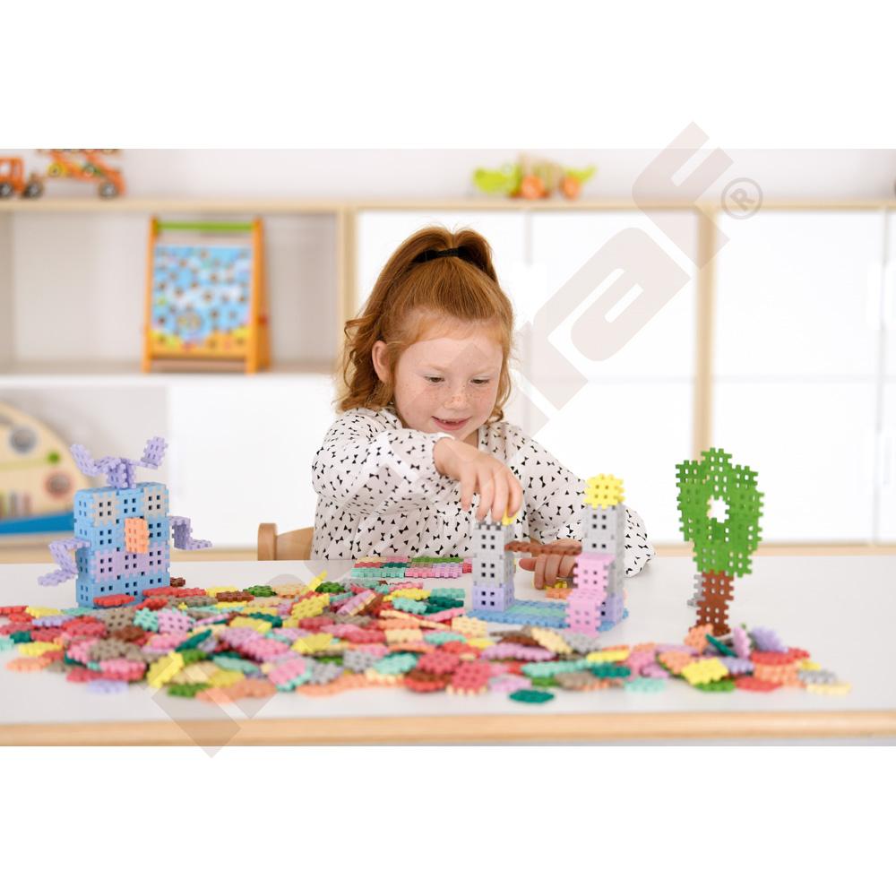 Kocky Oplátky Mini (Wafle) Pastelové 500 prvkov