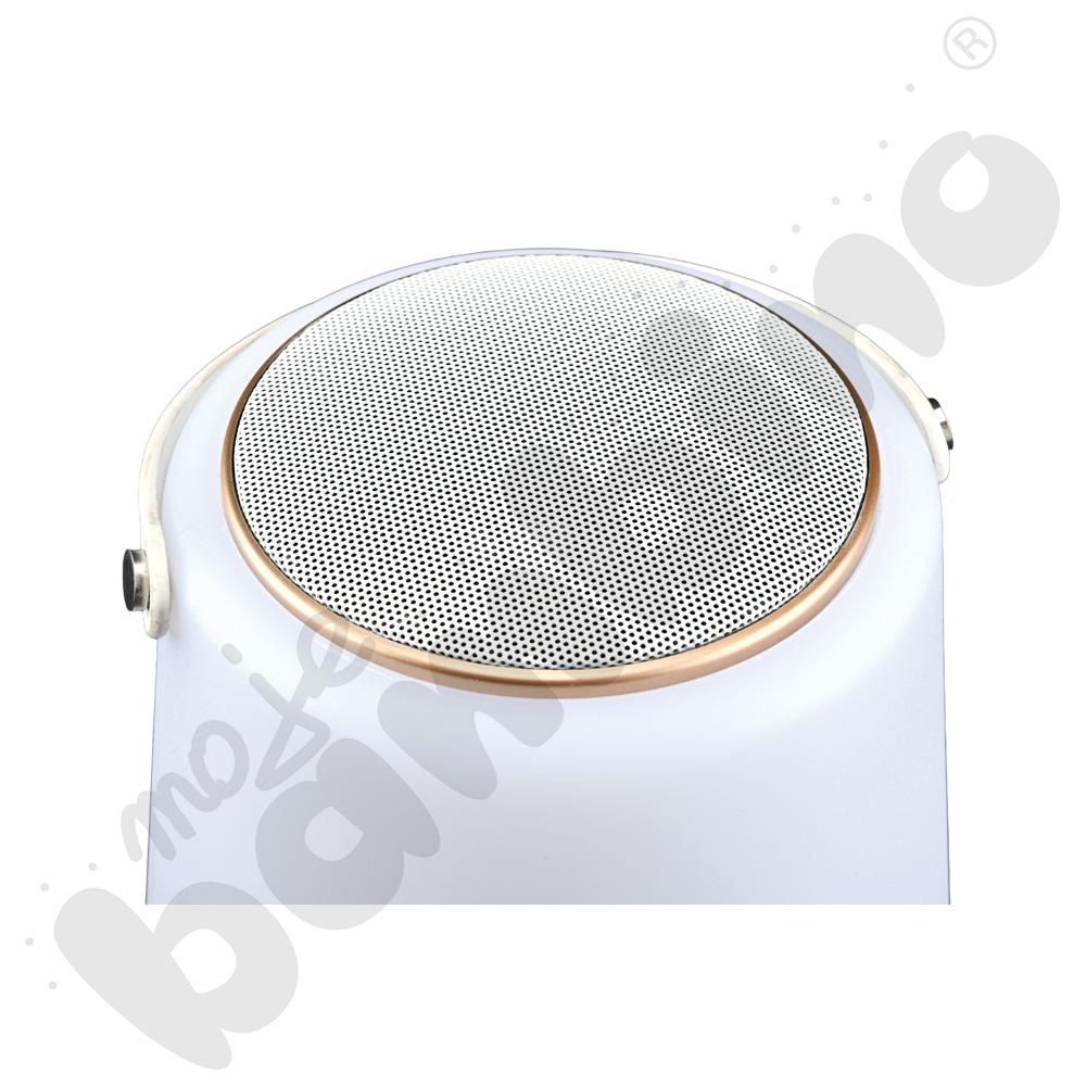 Lampa LED z głośnikiem przenośna 