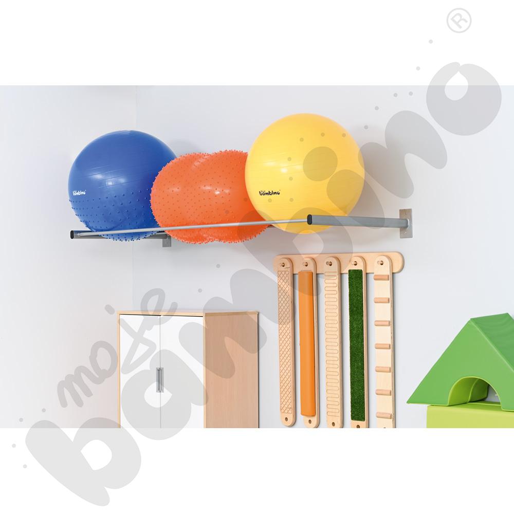 Półka metalowa na piłki