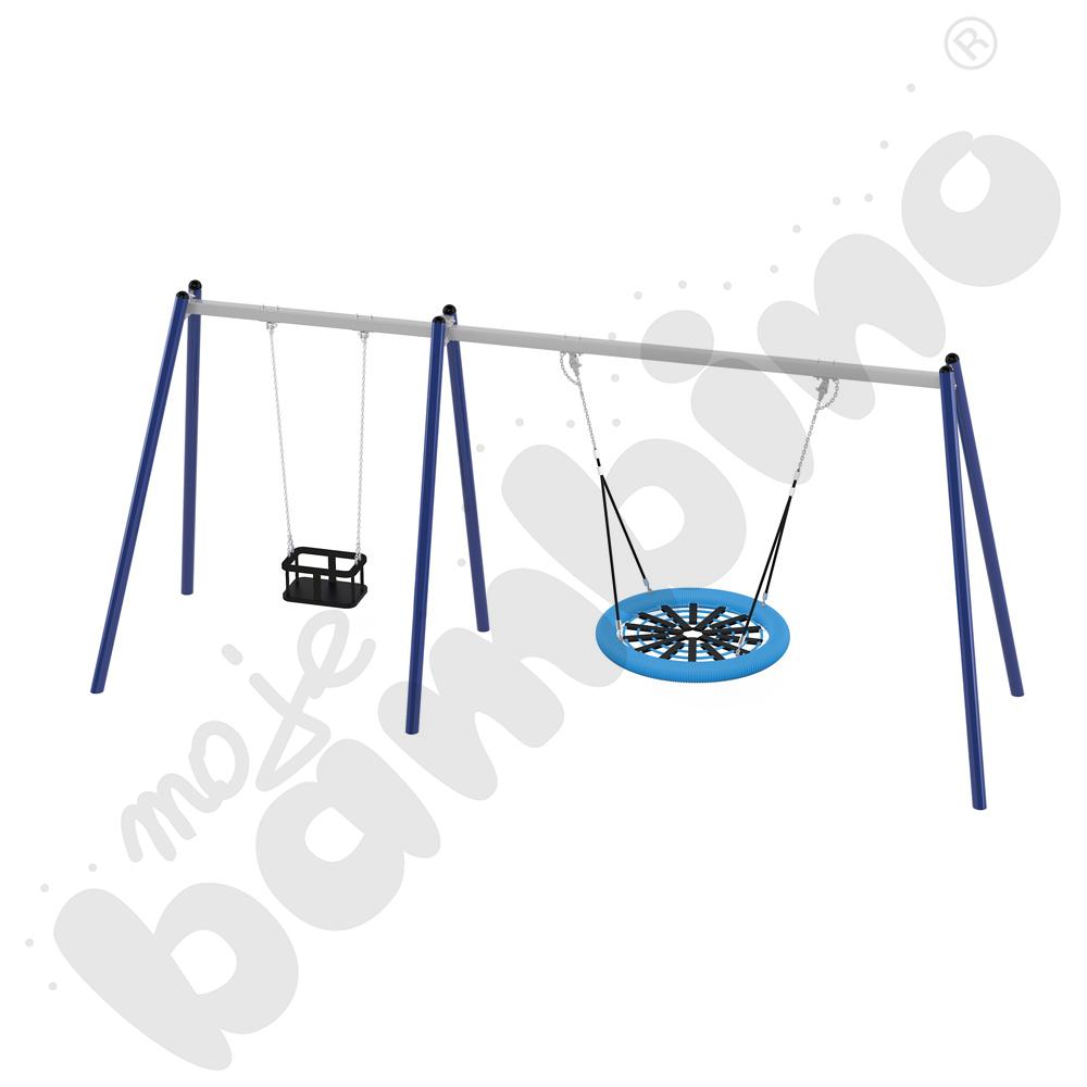 Action4Kids - stelaż do huśtawki potrójnej - metalowa