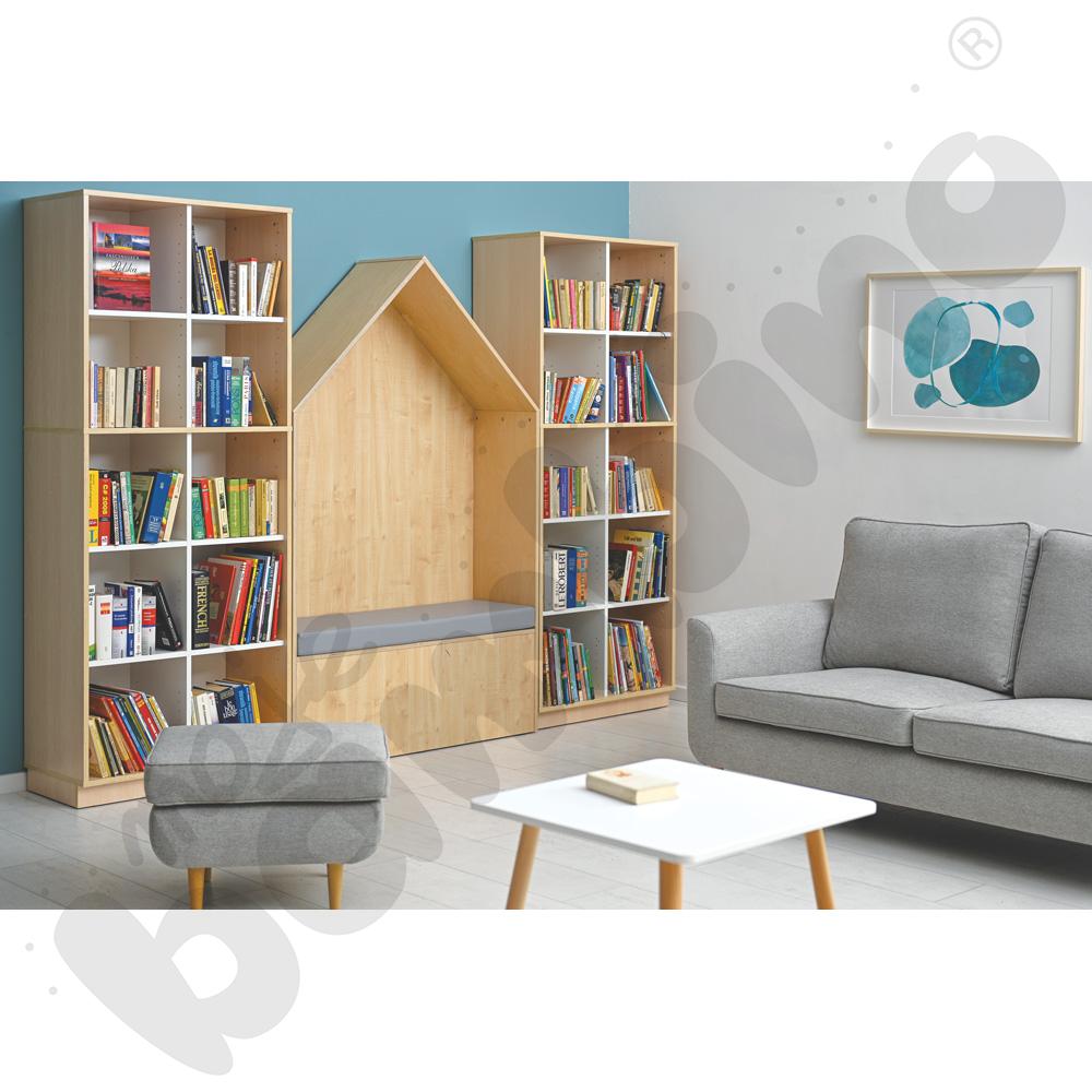 Domek Chillout - materac szary