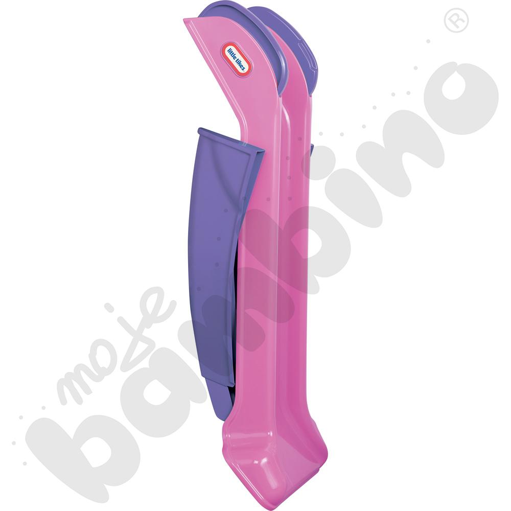 Moja pierwsza zjeżdżalnia fioletowo-różowa