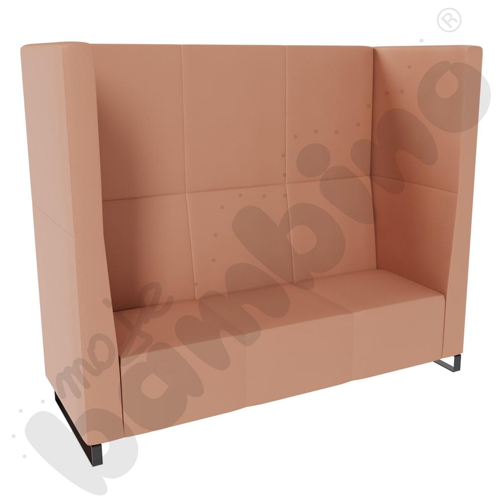 Sofa Universum 3-os. wys. 163 cm, 2 boki wysokie, tkanina MT06