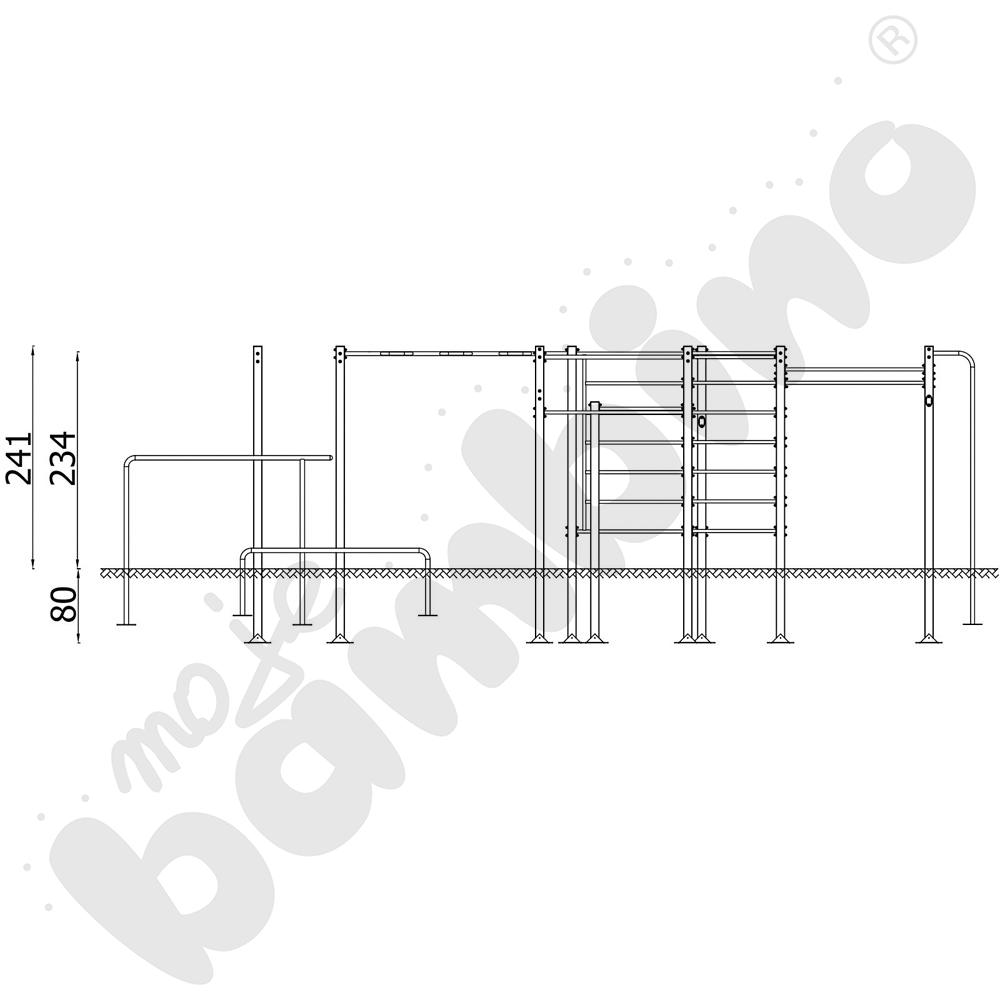 Street workout combo 1 Yellow