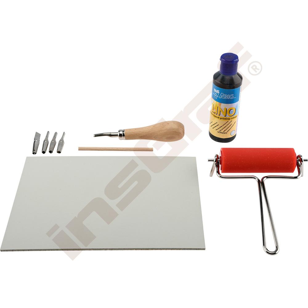 
Linolschnitt-Set
