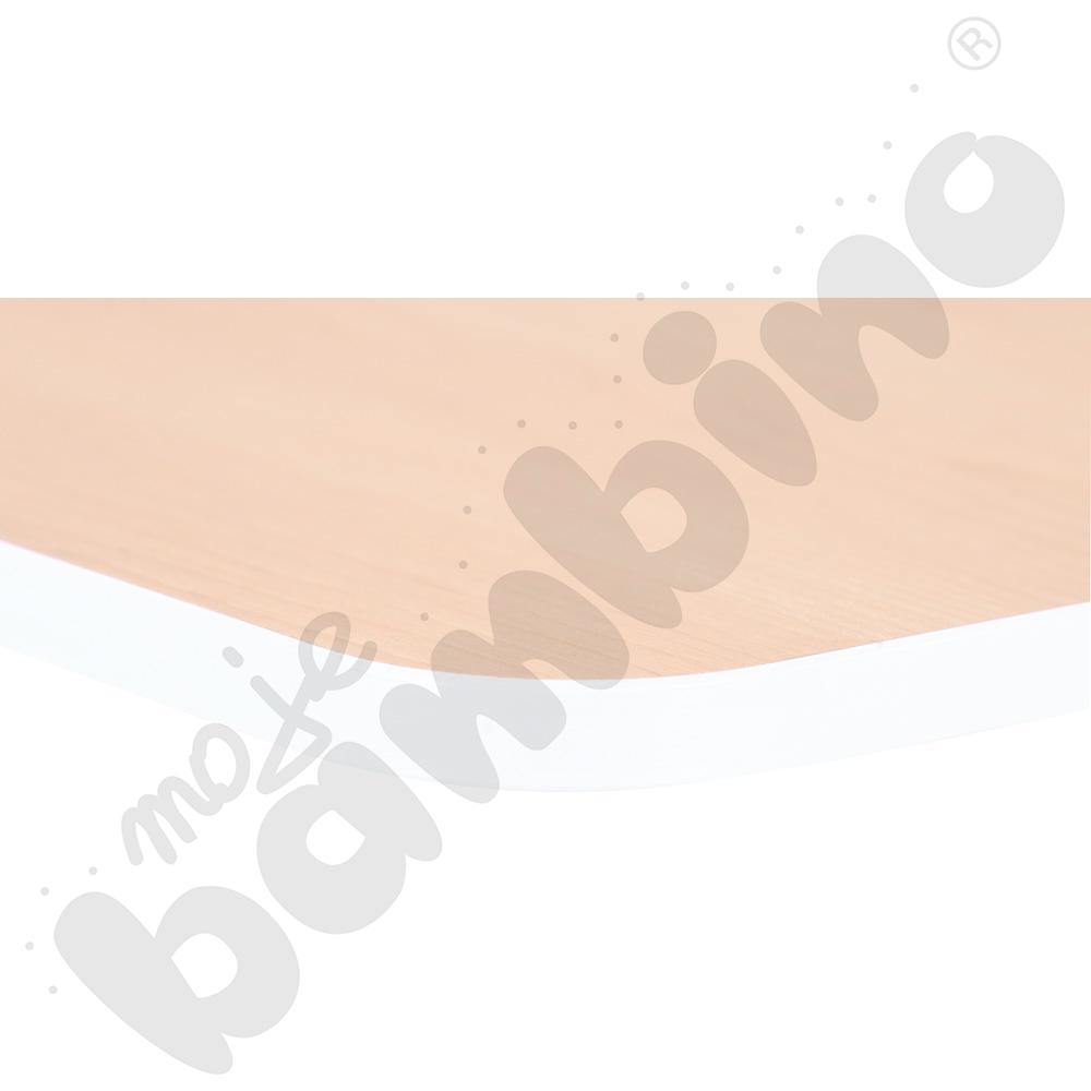 Blat Quadro klon jasny kwadratowy, białe obrzeże