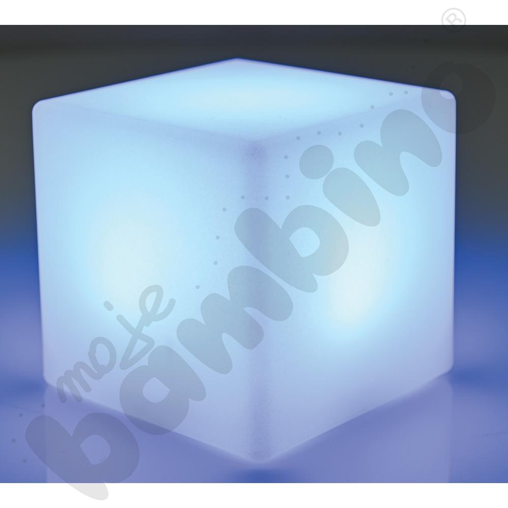 Lampa LED - sześcian mały 