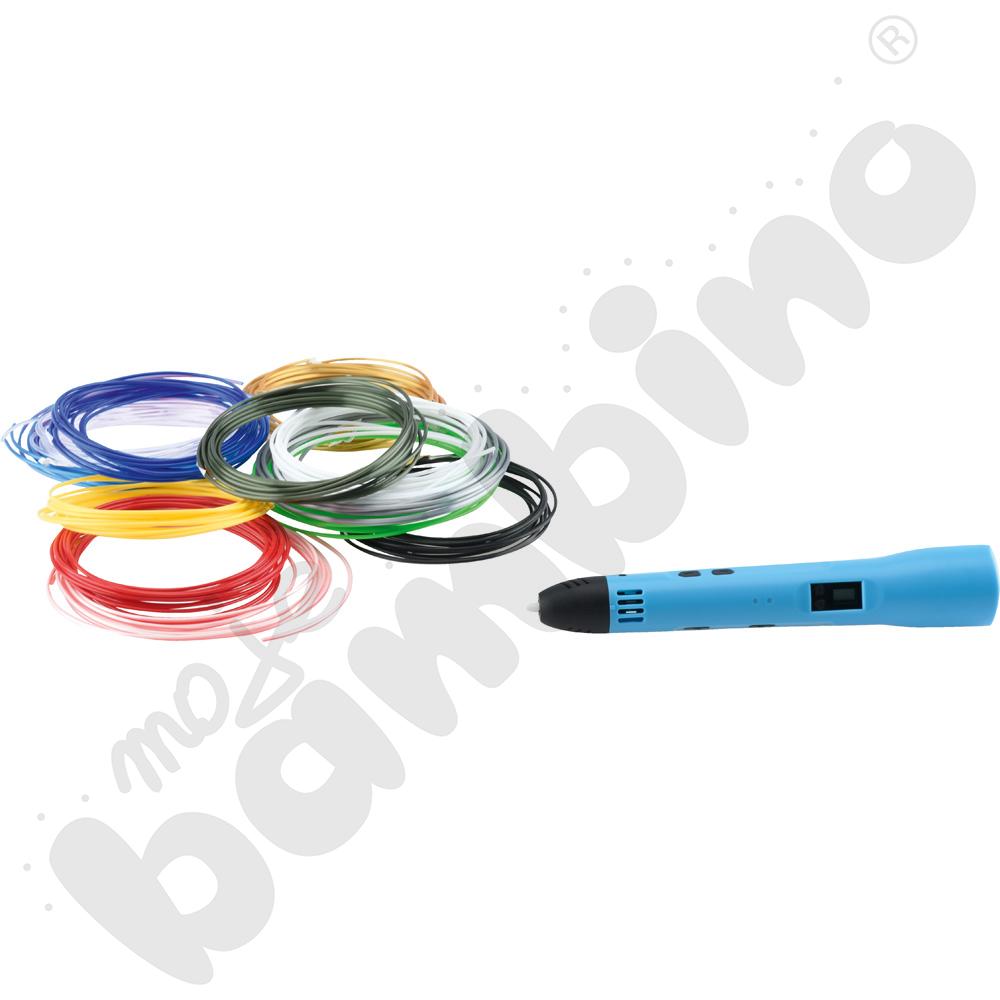 Edu Stick długopis 3D - zestaw w piórniku