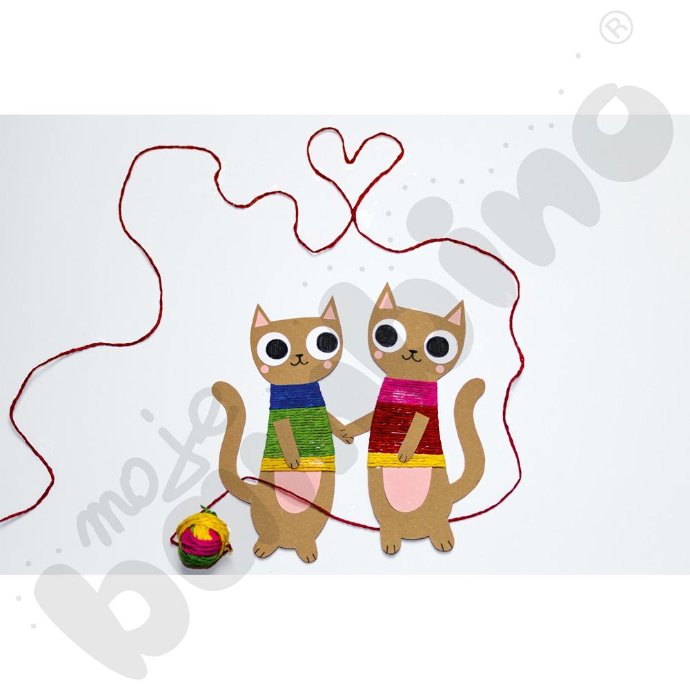 Sznurki papierowe - różne kolory