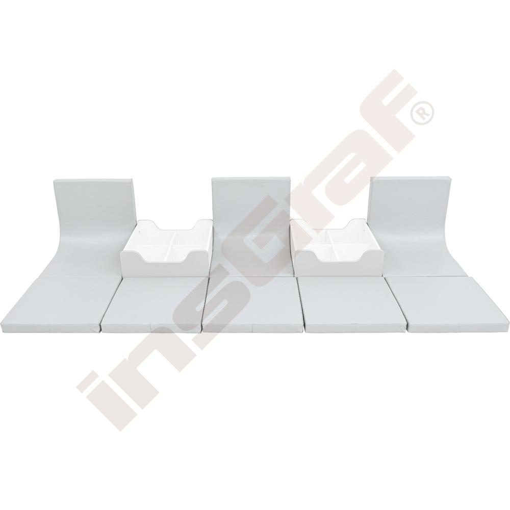 Leseecke Quadro 225W, weiß