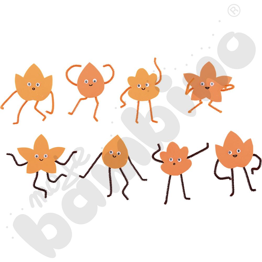 Druciki kreatywne 0,4 x 30, 100 szt. - pomarańczowe