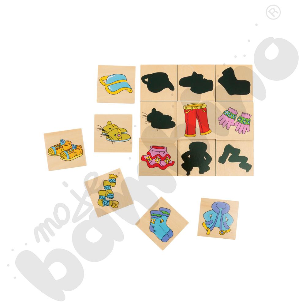 Układanka - odszukaj cień