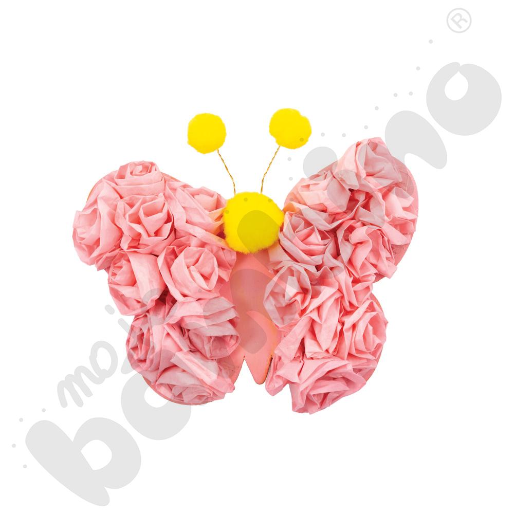 Bibuła 50 x 70 cm tonacja czerwona