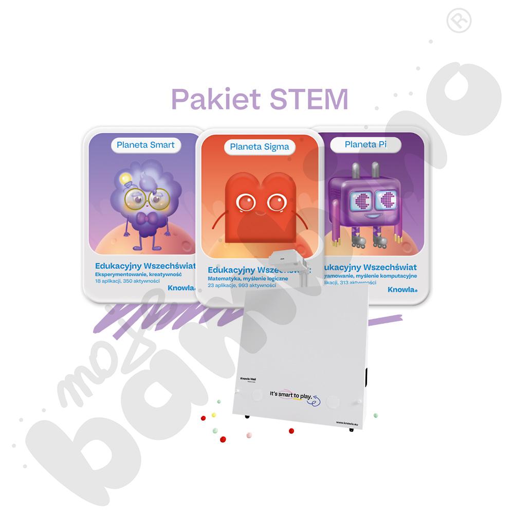 Knowla Wall + Pakiet STEM (urządzenie + 3 planety)