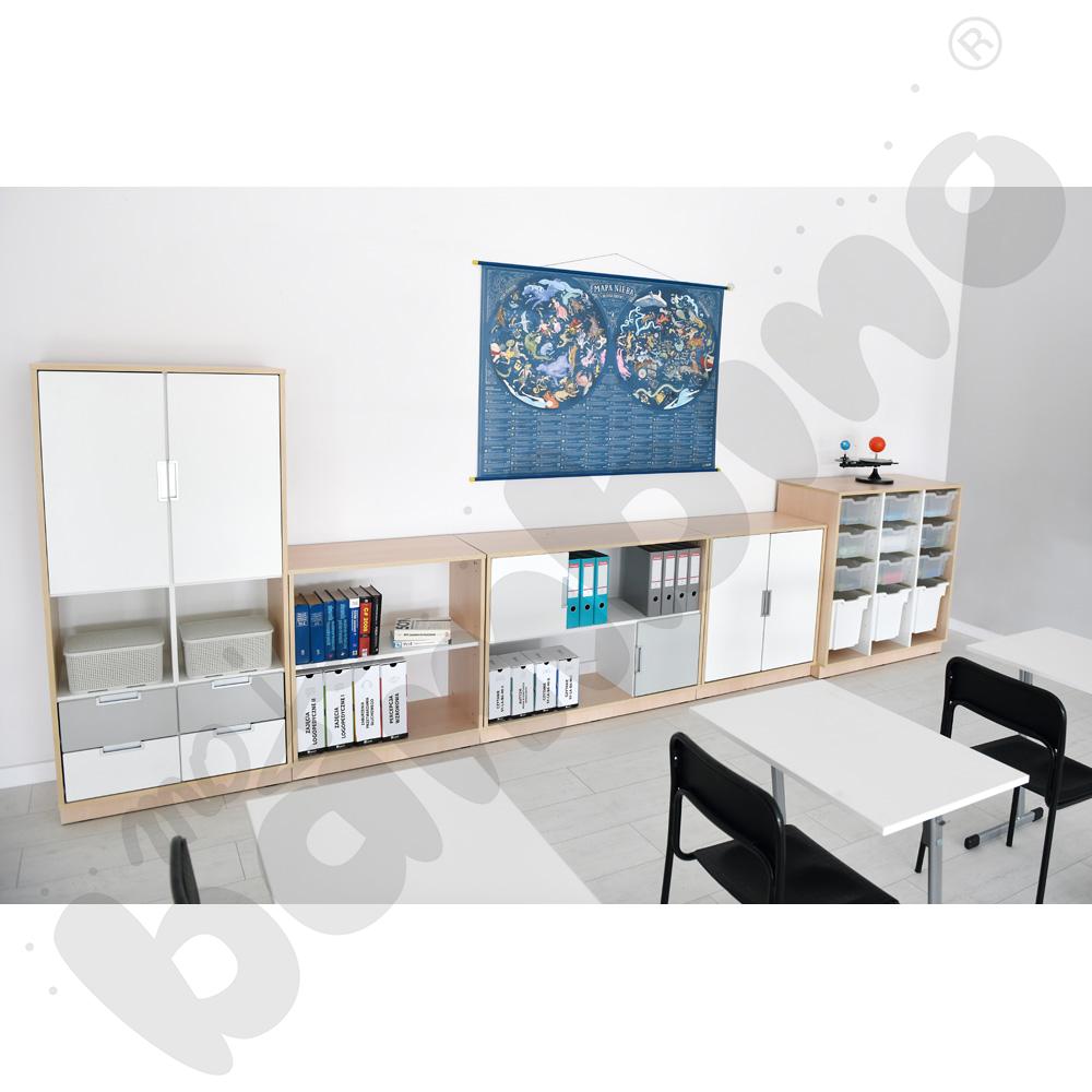 Quadro - zestaw 180, 90 st., skrzynia klon jasny