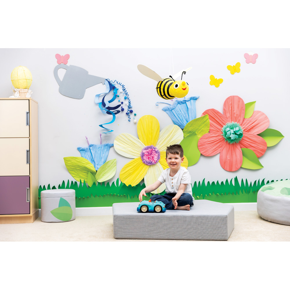 Žinenka Quadro 2 svetlošedá, výš. 20 cm
