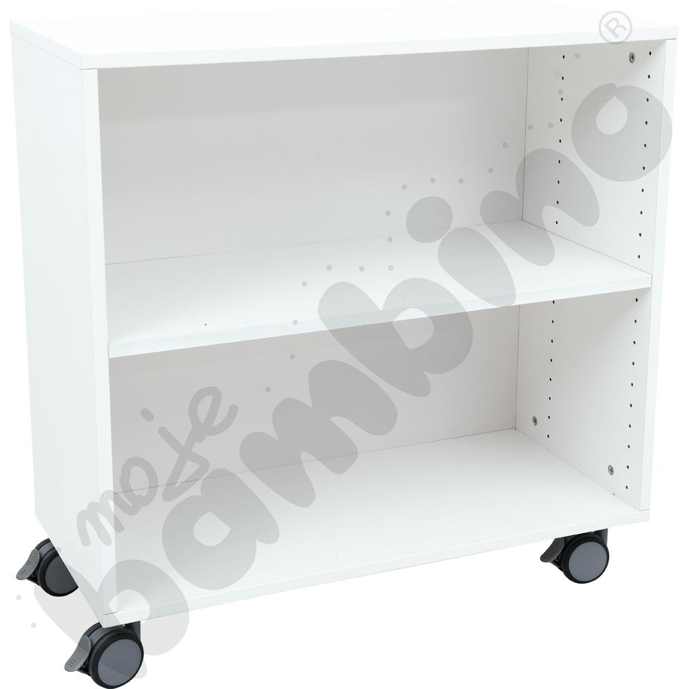 Regał Grande mobilny M - biały