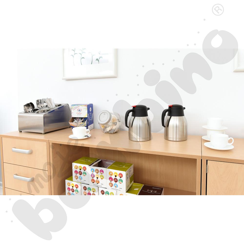 Termos stalowy z przyciskiem 1,5 l