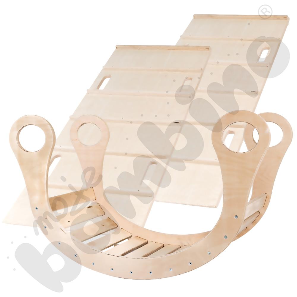 Drewniany bujak Good Wood - naturalny - MED