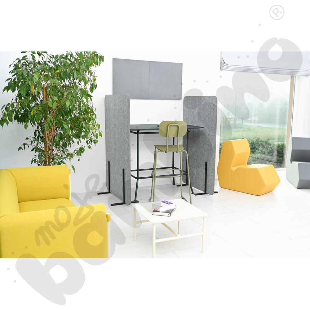 Parawan wyciszający 100 x 150 - szary