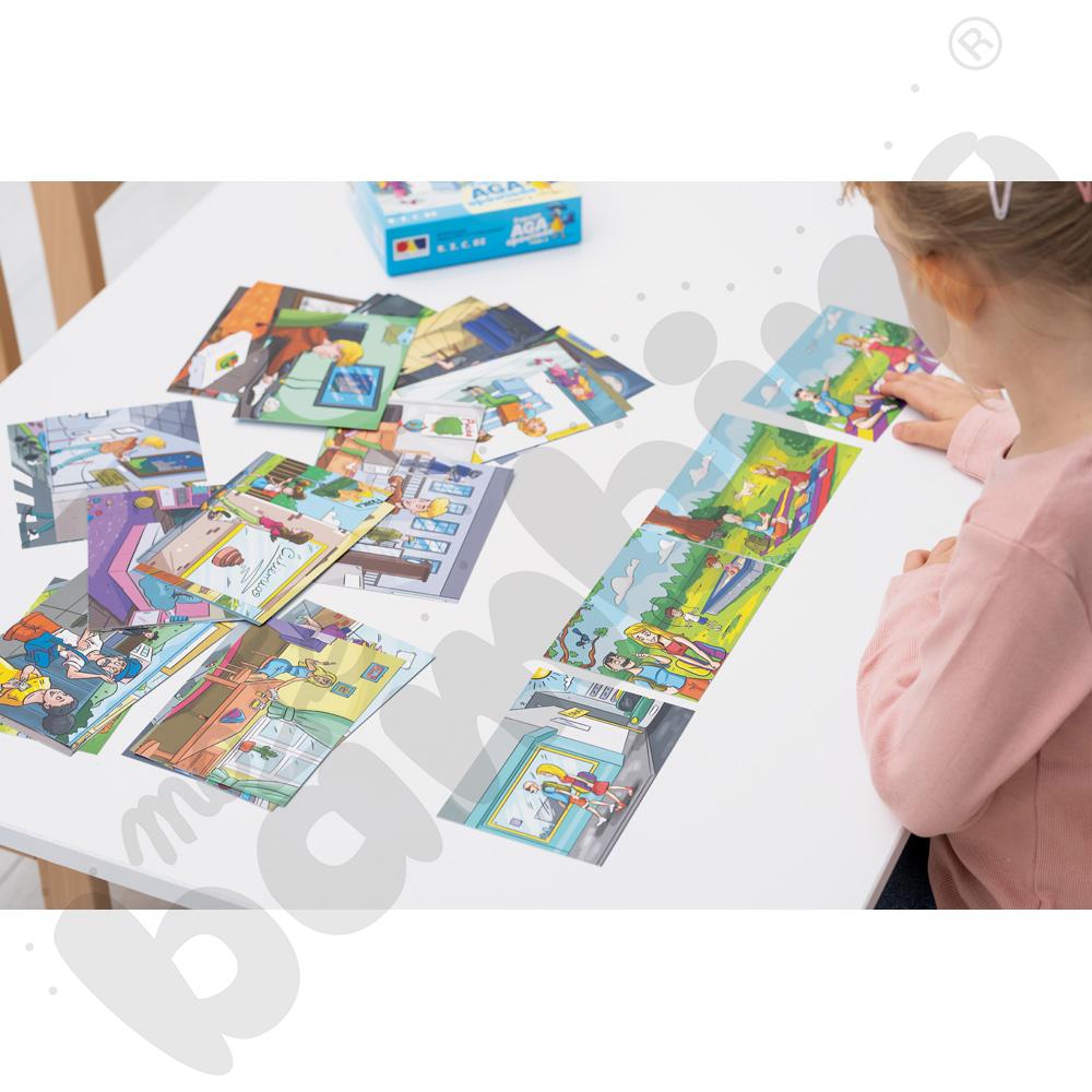 Papuga Aga opowiada - głoski: s, z, c, dz