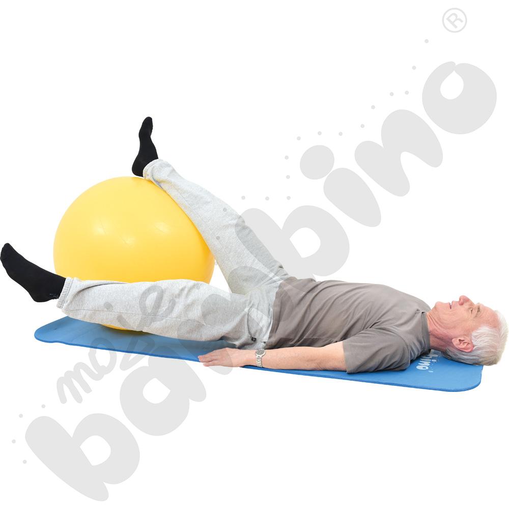 Piłka 75 cm - żółta