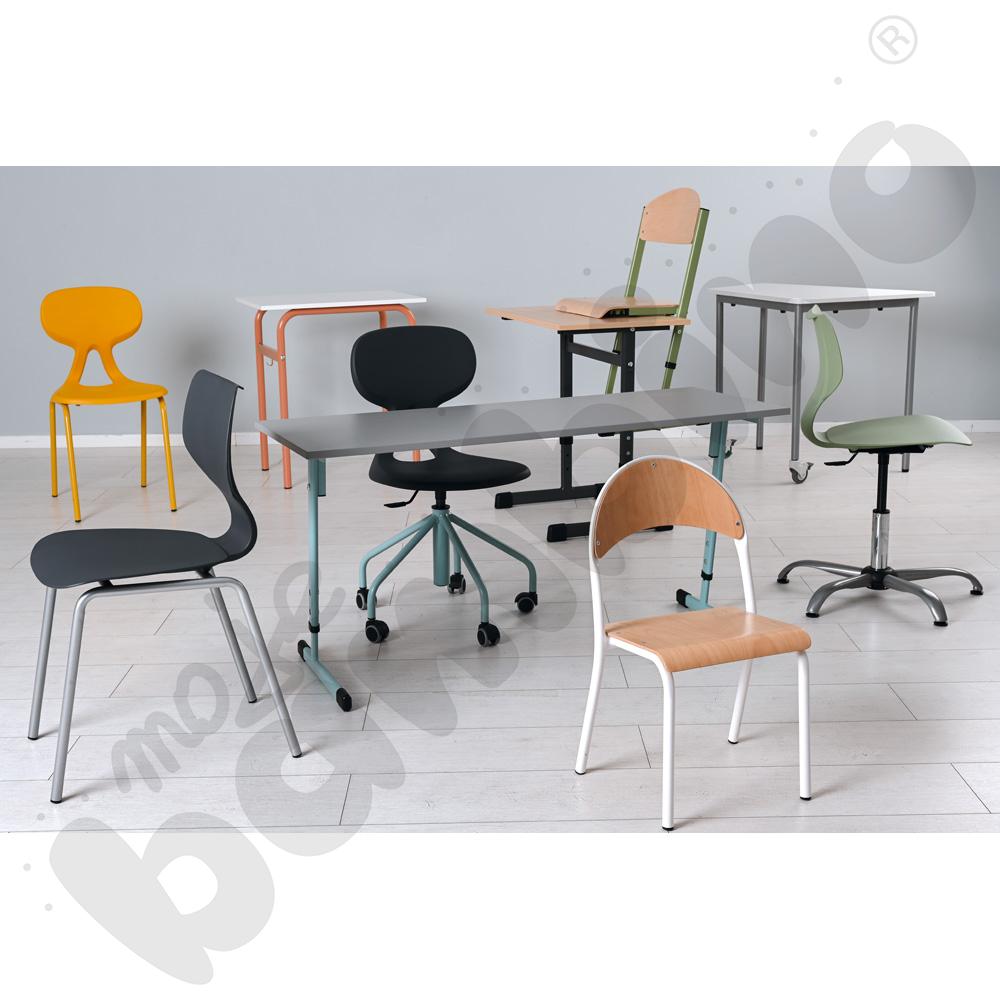 Krzesło Colores rozm. 6 żółte