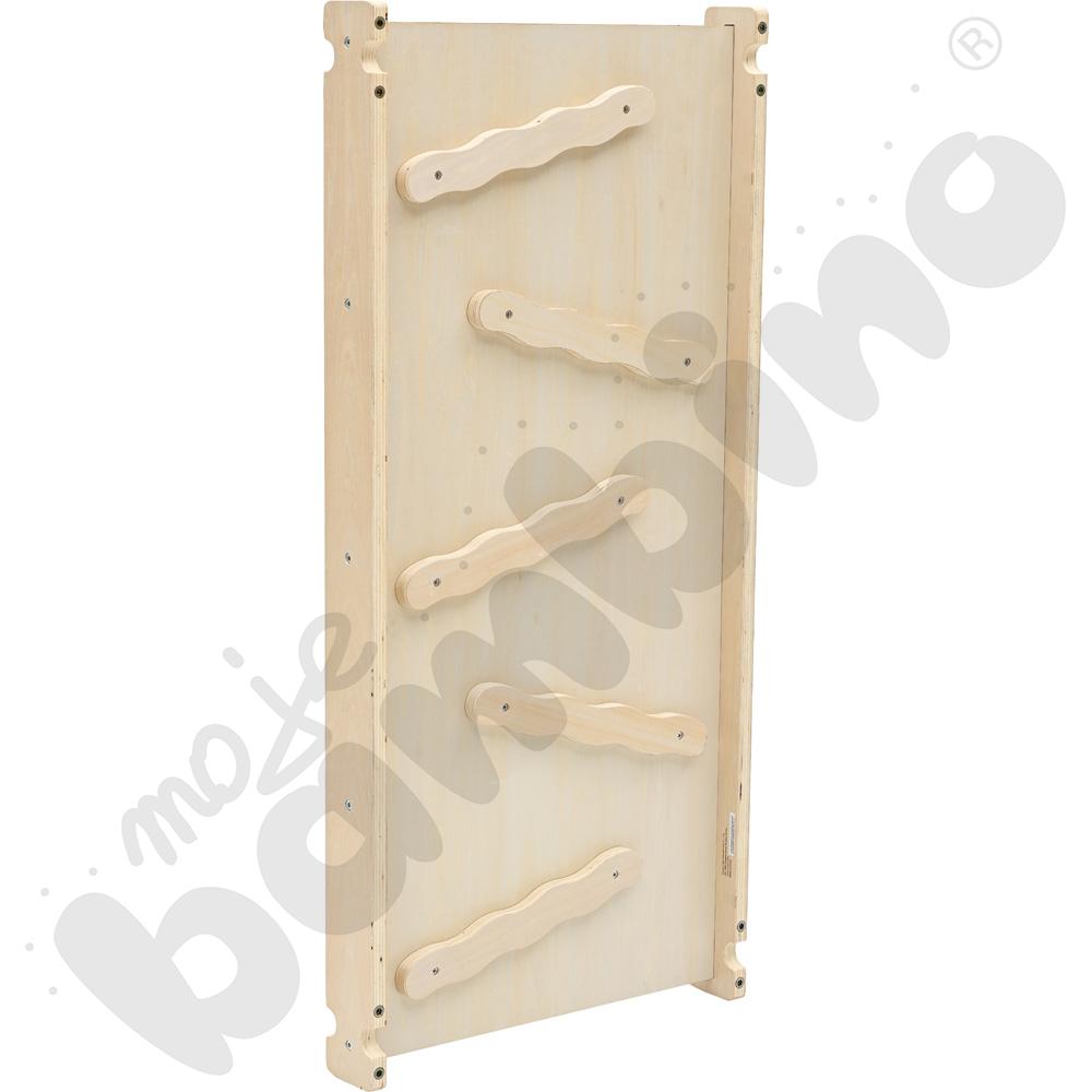 Zjeżdżalnia i ścianka wspinaczkowa 2 w 1