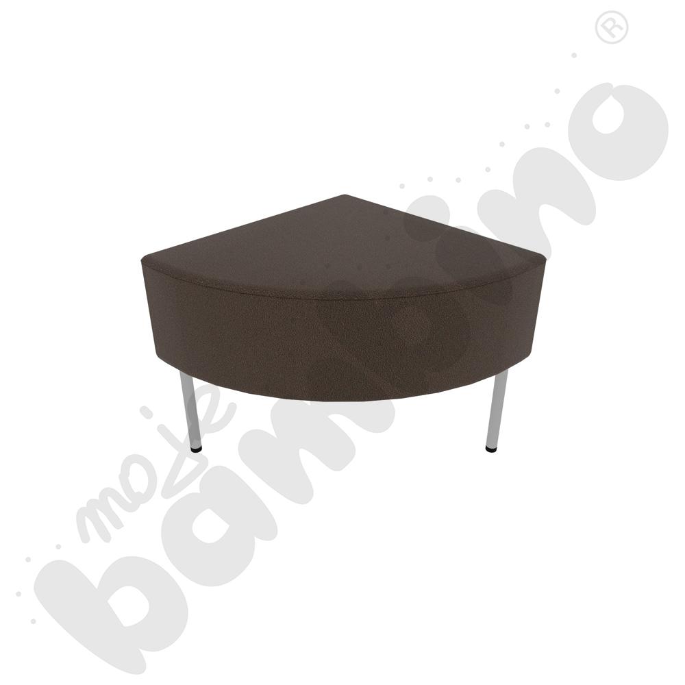 Narożnik Versa 50x50 cm z filcowymi stopkami, stelaż jasnoszary, tkanina BD07