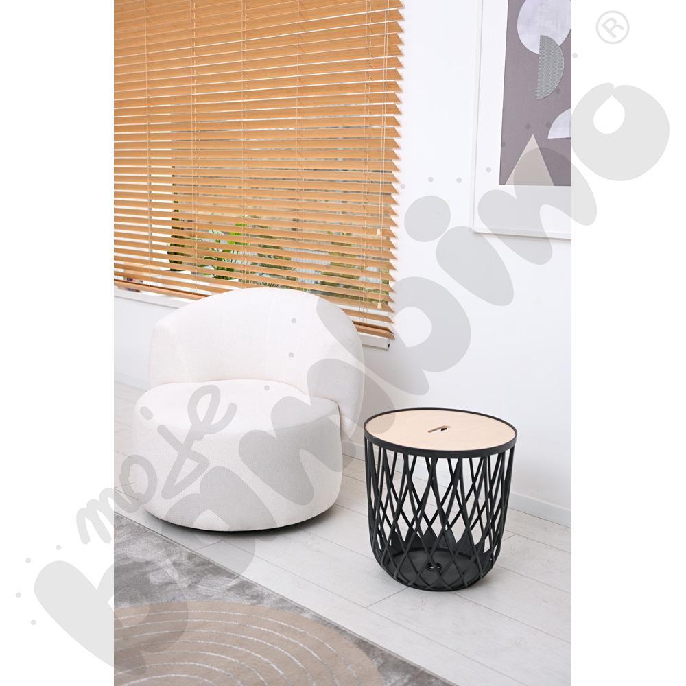 Fotel obrotowy Natalie biały