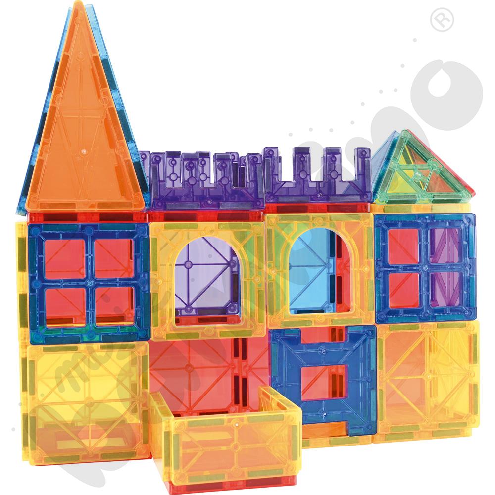 Klocki magnetyczne, 100 elem.