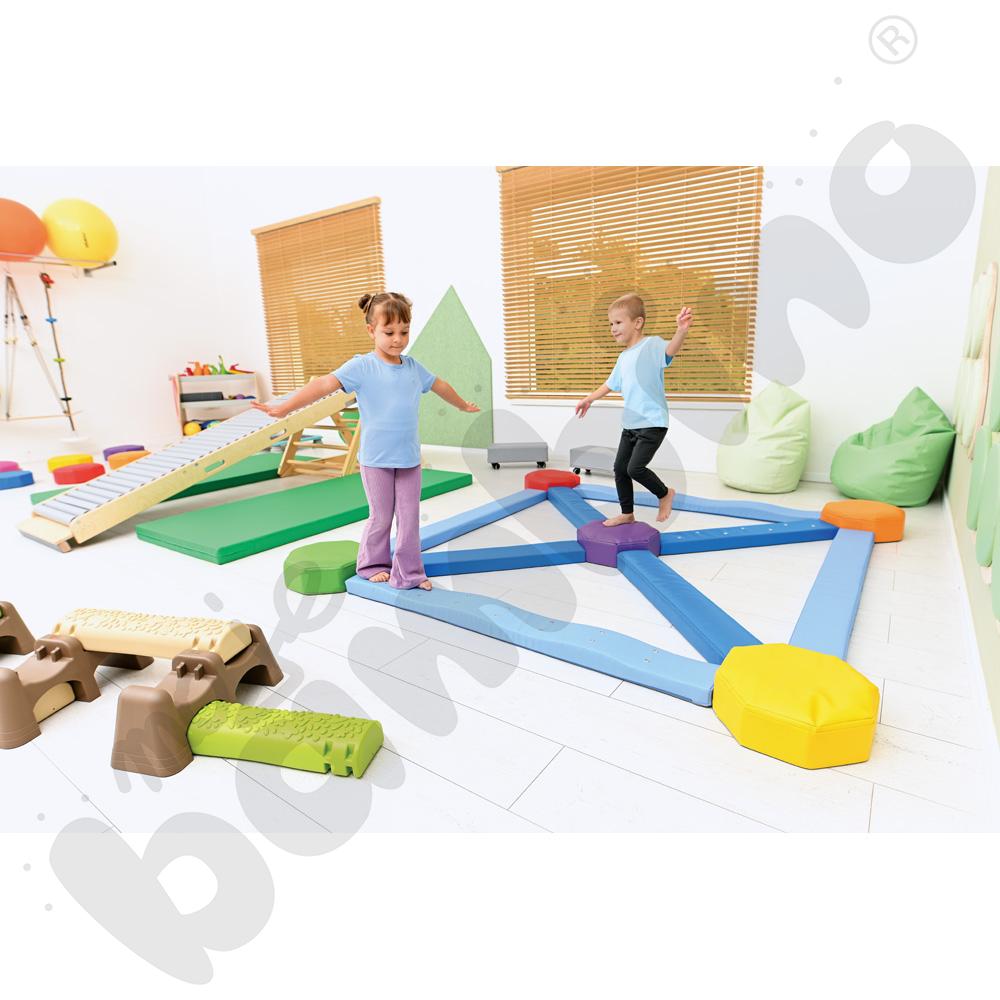 Zestaw sensoryczny Kwadrat, 13 elem.