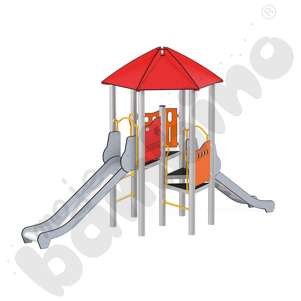 Orbis - baszta 4, metalowe słupy