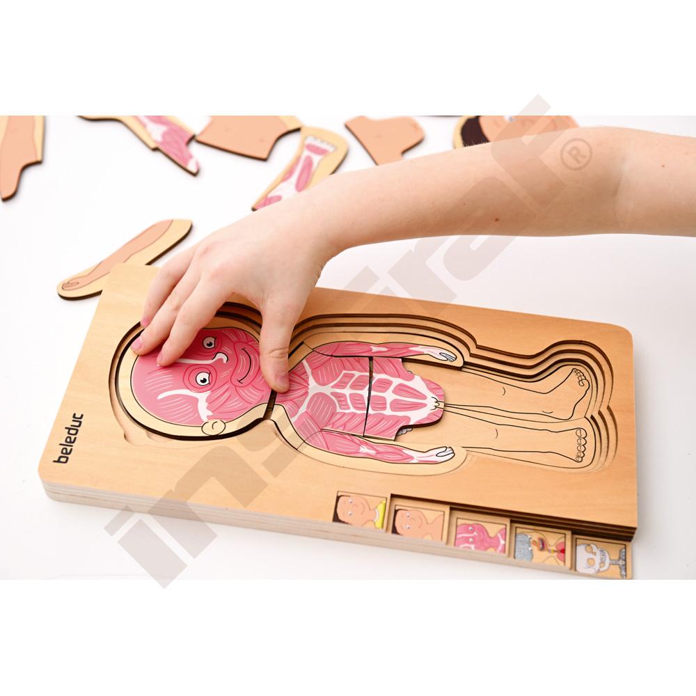 Vícevrstvé puzzle - chlapeček