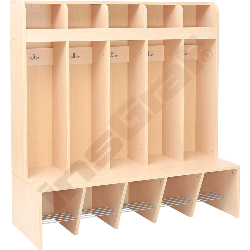 
Schmetterling Garderobe 5, Fachbreite: 23 cm, SH 32,5 cm
