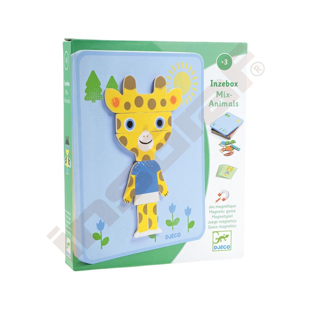 Magnetické puzzle - zvířata