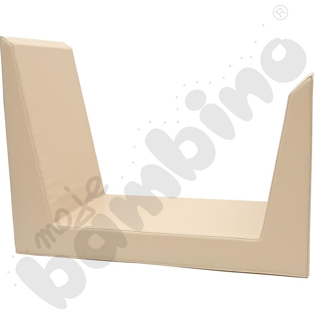 Materac-siedzisko beżowe