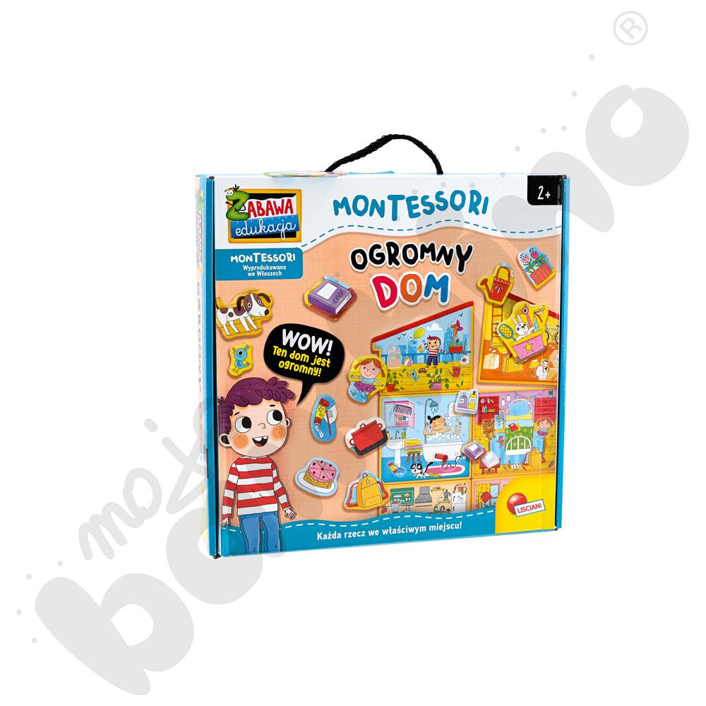 Ogromny dom - układanka Montessori